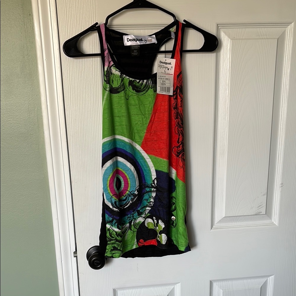 Desigual Multicolor Women's Tank Top